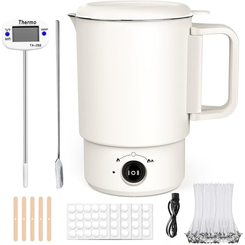 Candle Making Supplies Uk - A47U Electric Wax Melting Pot Kit