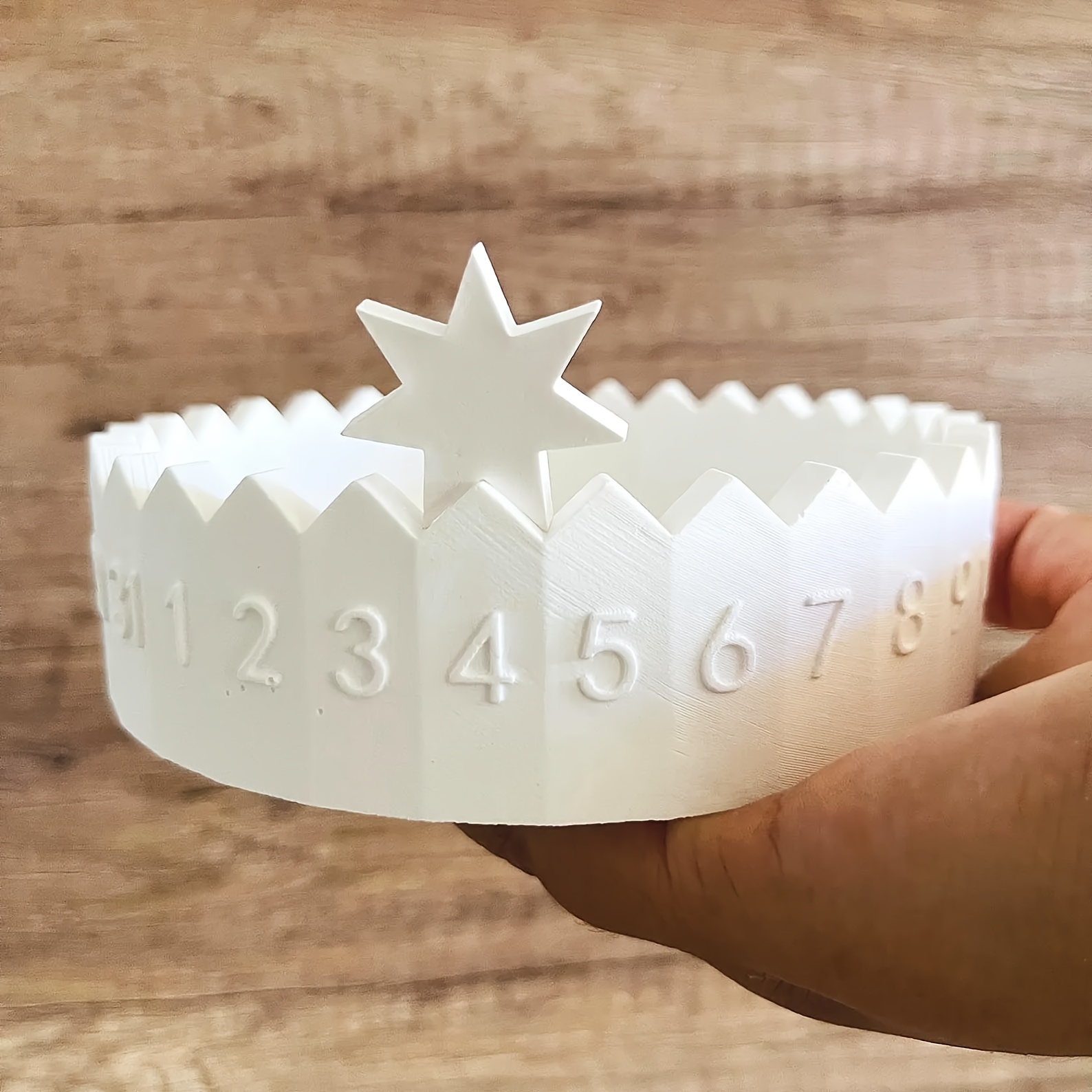 Candle Holder Supplies - 1 set Advent Calendar Silicone Mold