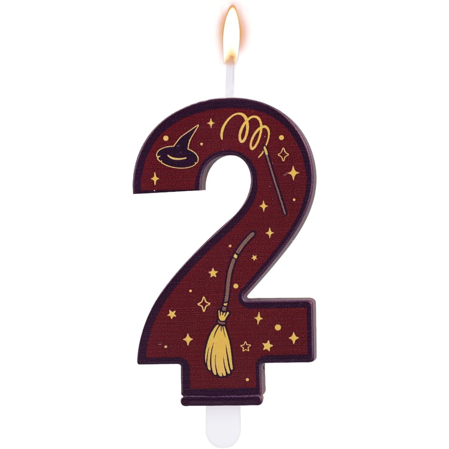 Candle Supply - 1 Set Number 0-9 Magical Themed