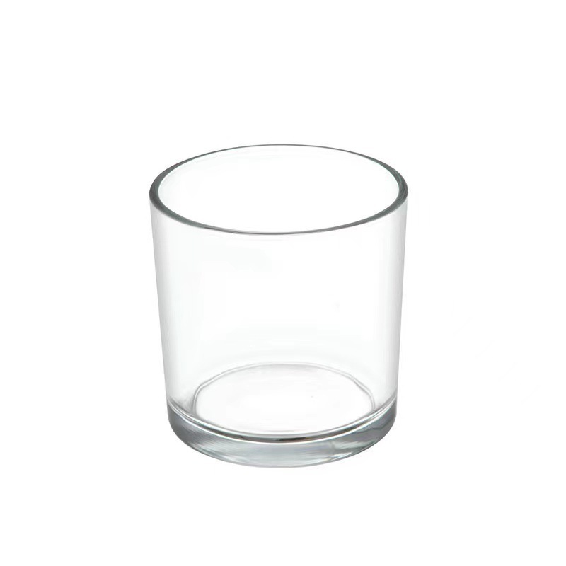 Candle Supplies Luxury - Premium Transparent Glass Cup Candle Holder