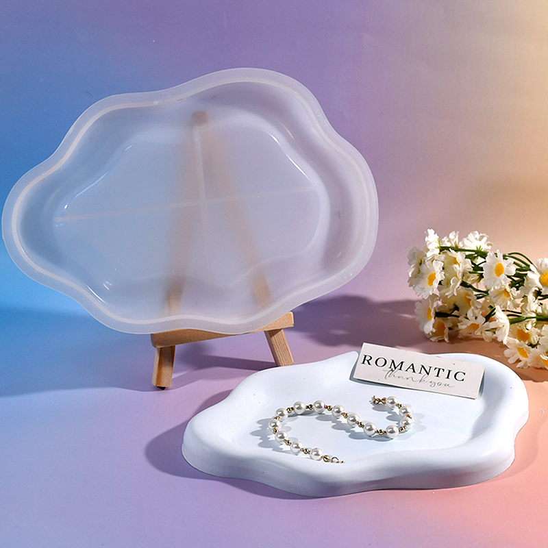Irregular Cloud Shape Tray Sil - đánh giá và giá Candle Holder Supplies