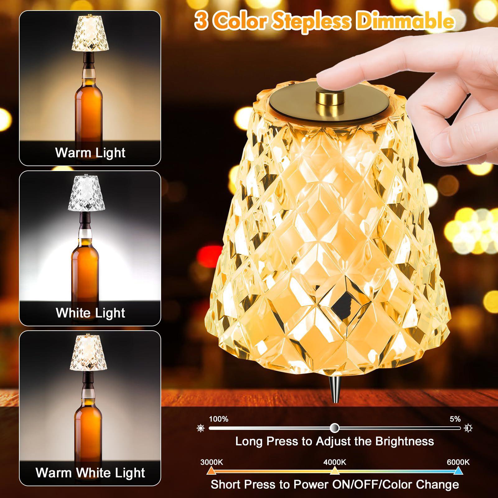 Wireless Bottle Lamp 3-Color T - đánh giá và giá Candle Making Supplies Uk