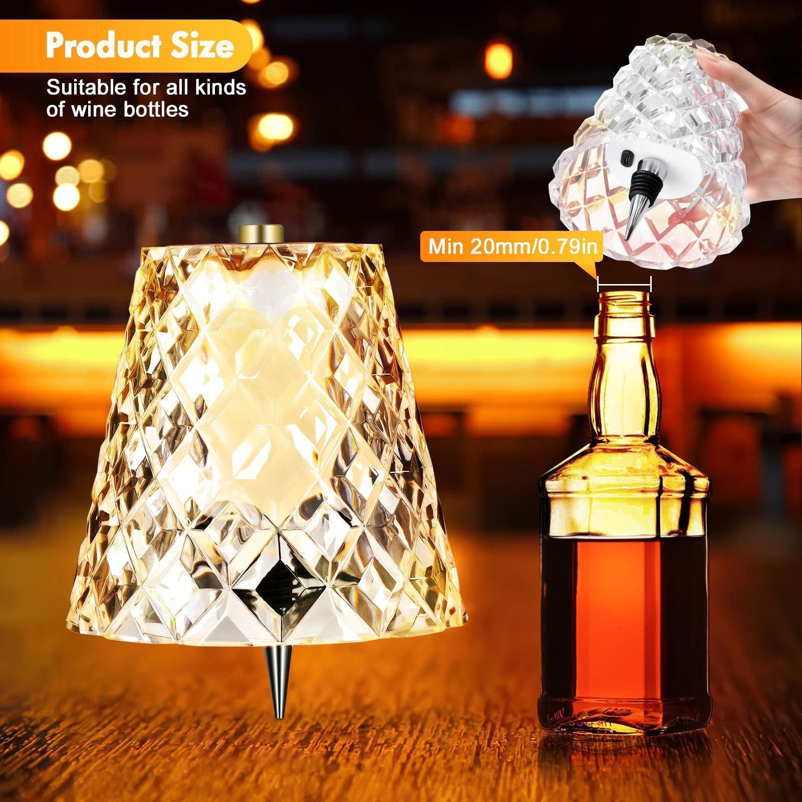 Wireless Bottle Lamp 3-Color T - đánh giá và giá Candle Making Supplies Uk