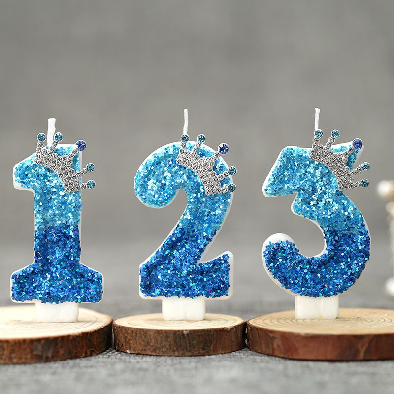 Creative Peacock Blue Crown Di - đánh giá và giá Candle Supply