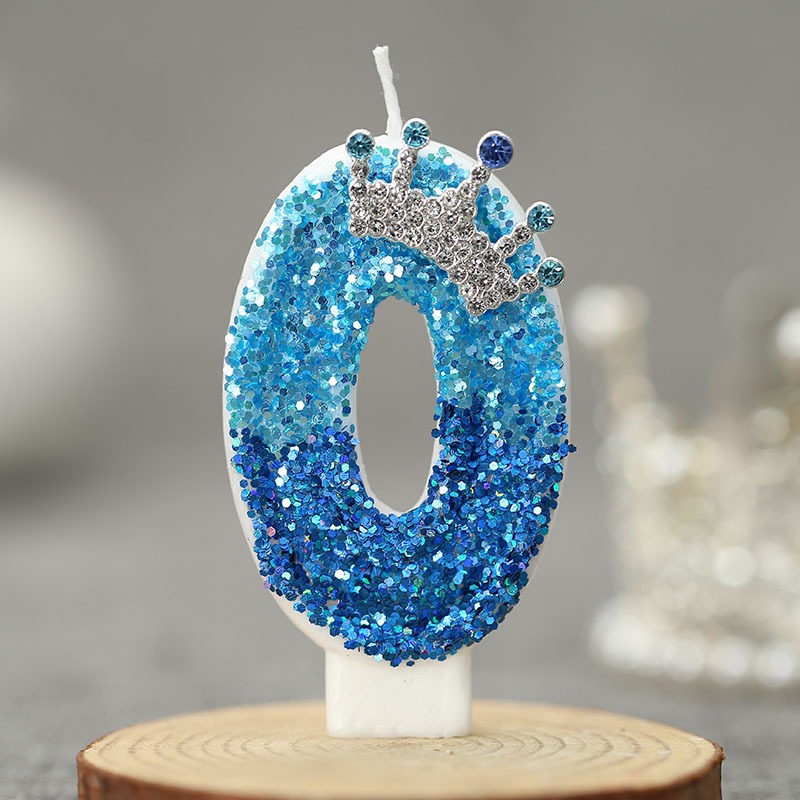 Creative Peacock Blue Crown Di - đánh giá và giá Candle Supply