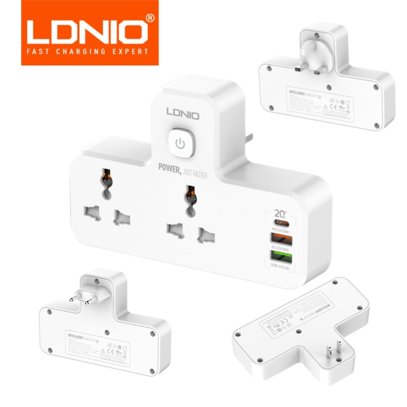 LDNIO Power Strip Plug 2500W E - đánh giá và giá Candle Making Supplies Uk