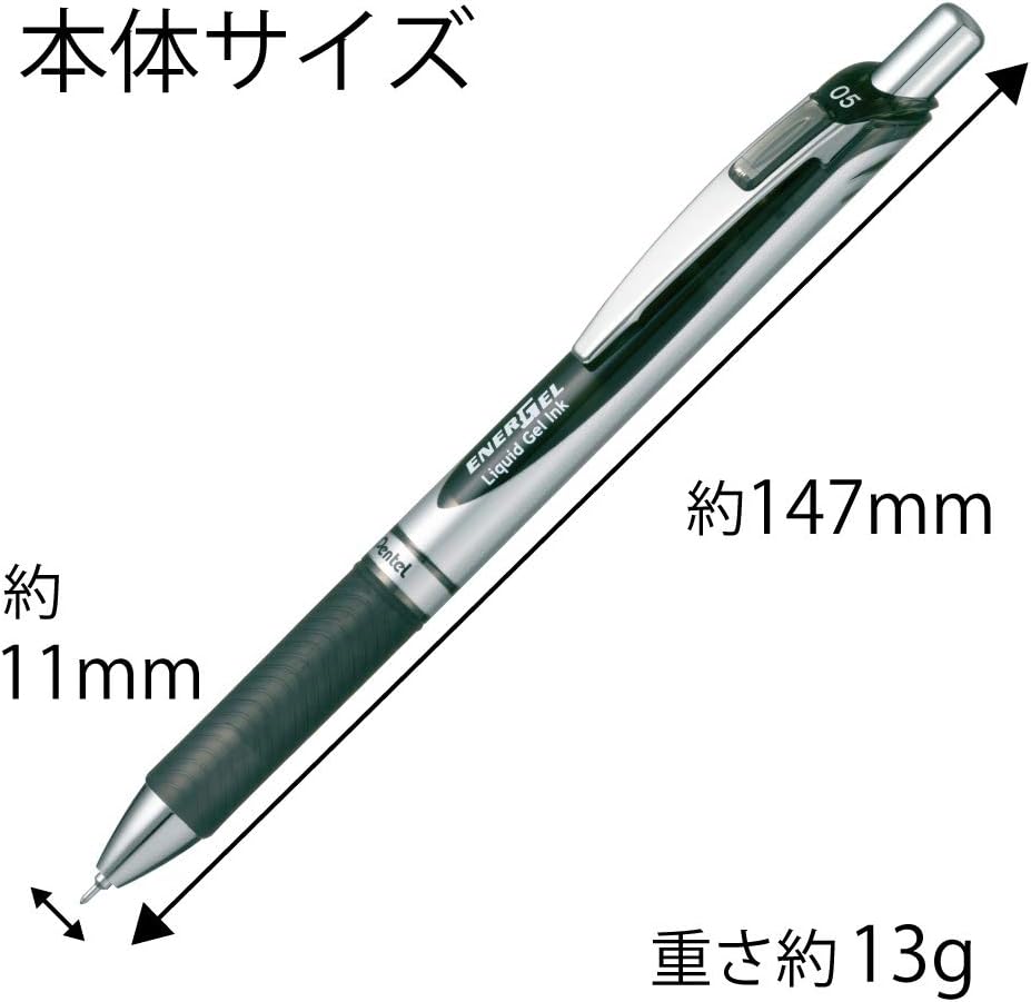 3 PCS Japan Pentel ENERGEL BLN - đánh giá và giá Pentel Pen Energel