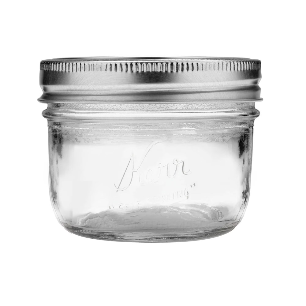 Kerr Canning Jars, Wide Mouth  - đánh giá và giá Mason Jar 8Oz