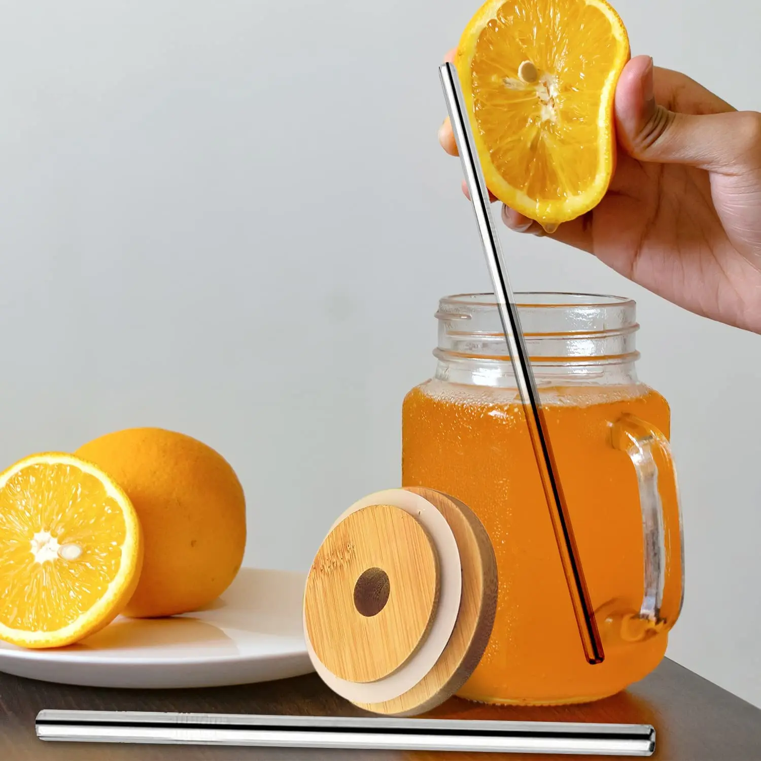 Reusable Fruit Juice Cool Drin - đánh giá và giá Mason Jar 8Oz