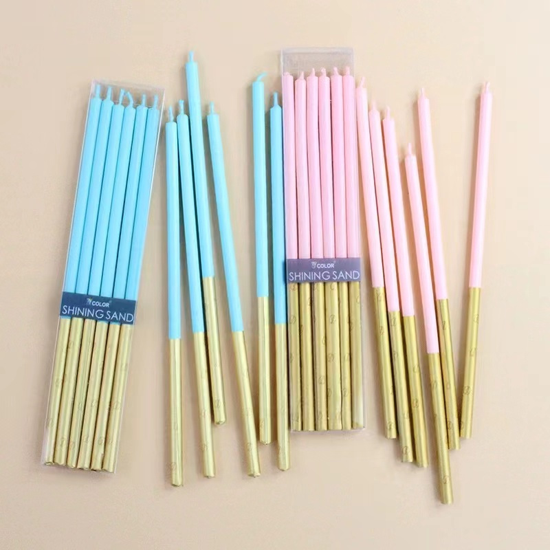 6pcs Long Birthday Candle Cake - đánh giá và giá Candle Supplies Luxury