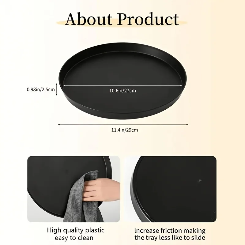 1Pc Modern black circular ABS  - đánh giá và giá Candle Holder Supplies