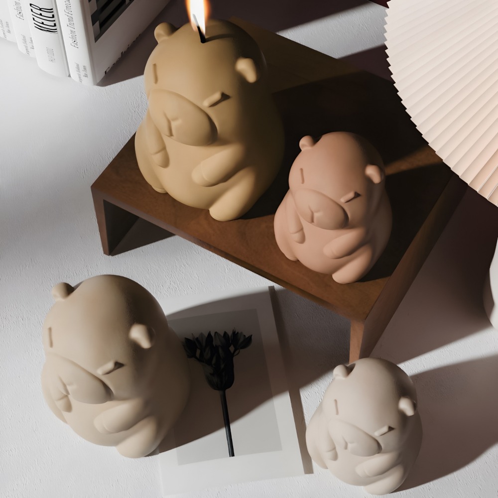 Standing Capybara Scent Candle - đánh giá và giá Candle Supplies Tins