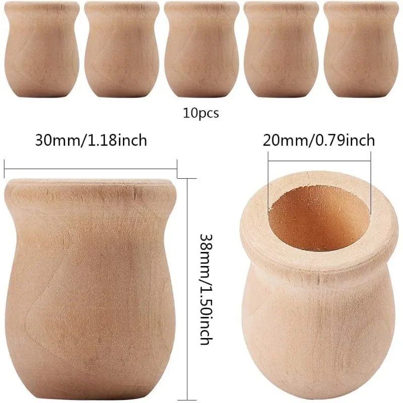 10 pcs 1.5 Inch 10pcs Unfinish - đánh giá và giá Candle Holder Supplies