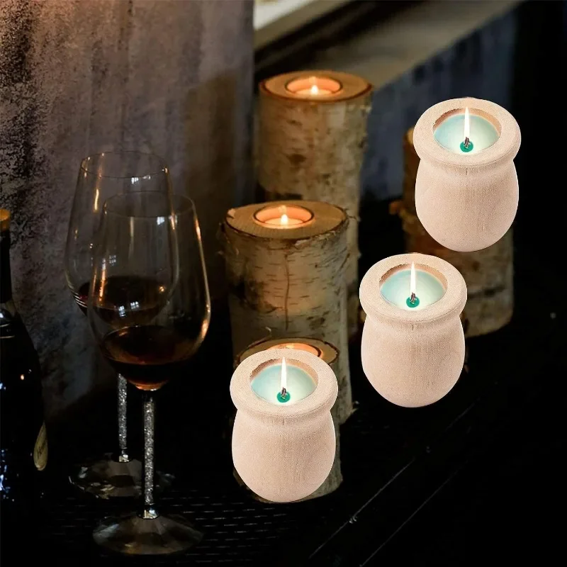 10 pcs 1.5 Inch 10pcs Unfinish - đánh giá và giá Candle Holder Supplies