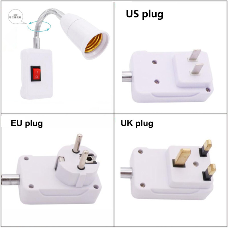 23cm 53cm EU UK Plug switch E2 - đánh giá và giá Candle Making Supplies Uk