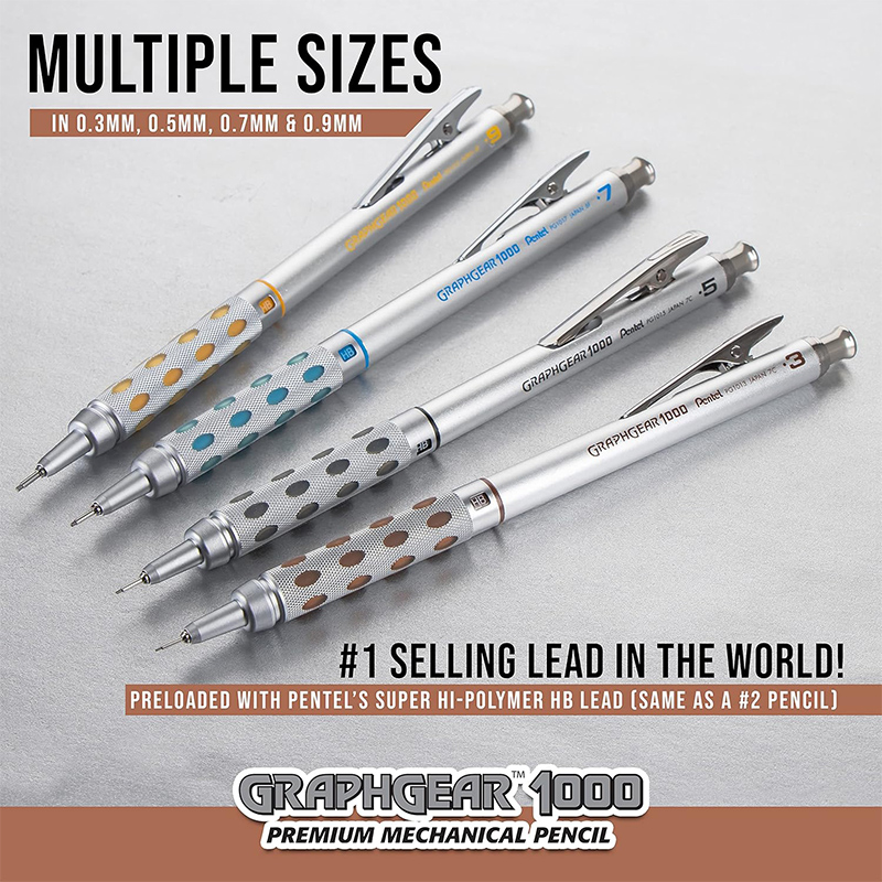 Japan Pentel Mechanical Pencil - đánh giá và giá Pentel Pen Energel