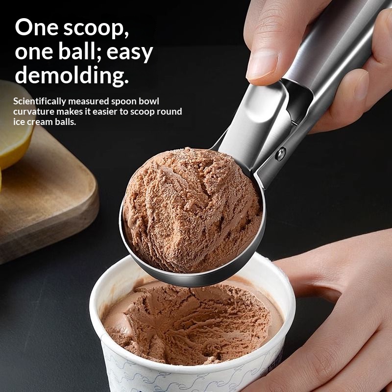 Stainless Steel Ice Cream Scoo - đánh giá và giá Candle Shop