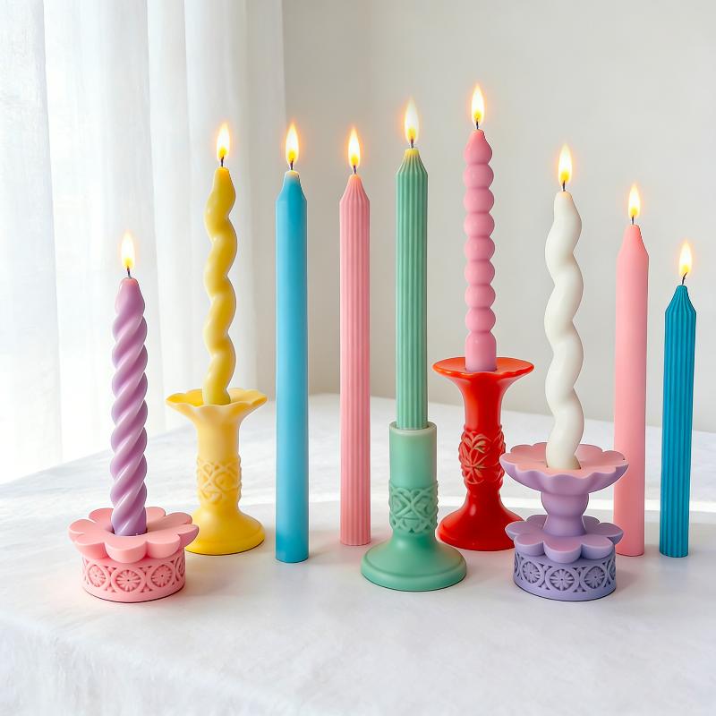 Long Spiral Silicone Candle Mo - đánh giá và giá Candle Supplies Tins