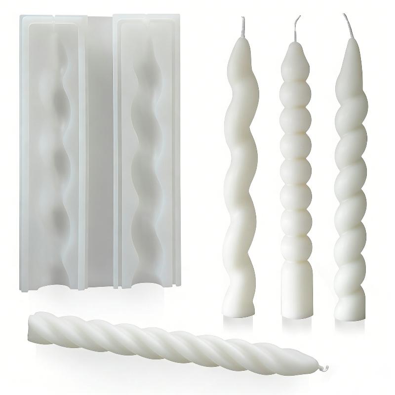 Long Spiral Silicone Candle Mo - đánh giá và giá Candle Supplies Tins