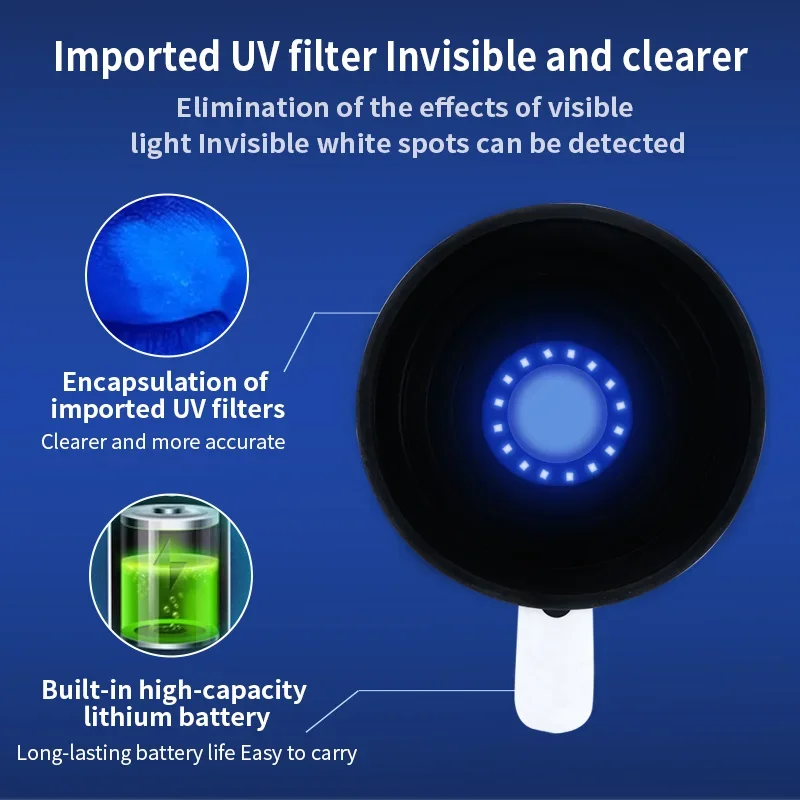 Woods Lamp Skin Analyzer UV Ma - đánh giá và giá Candle Making Supplies Uk