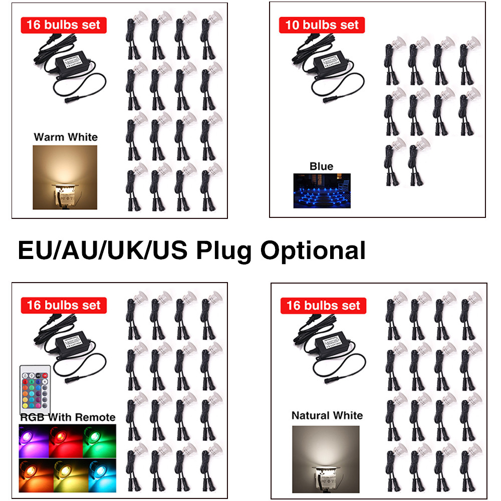 DC12V RGB LED Sàn Tàu Đèn IP67 - đánh giá và giá Candle Making Supplies Uk