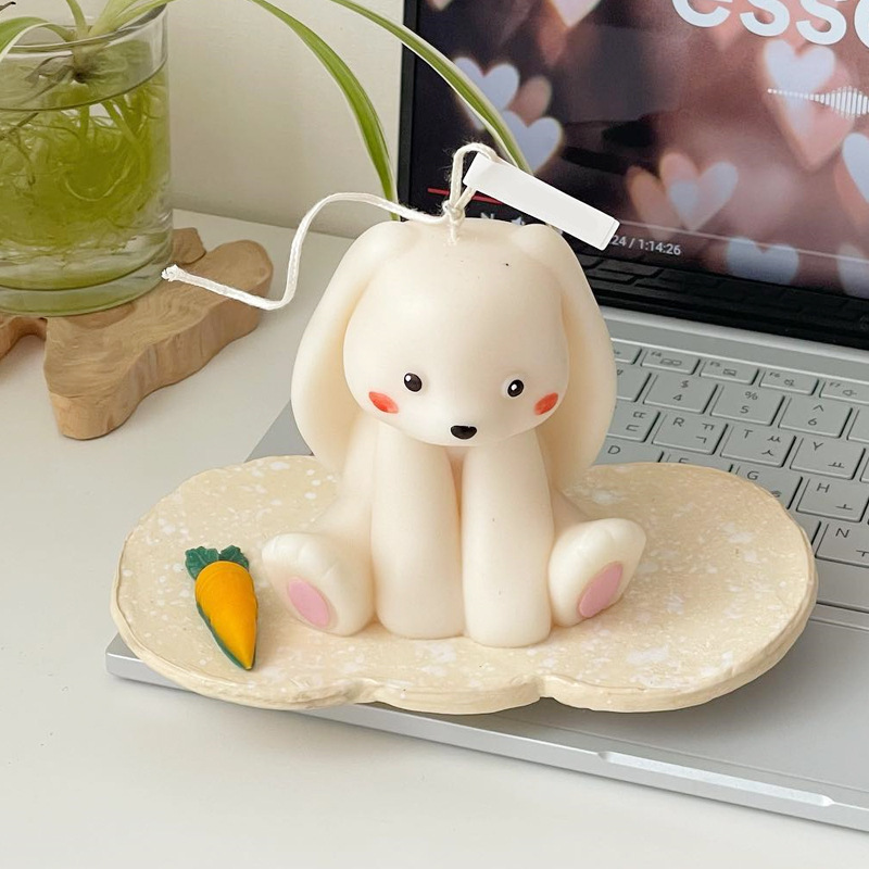 Sitting Rabbit Silicone Candle - đánh giá và giá Candle Supplies Tins