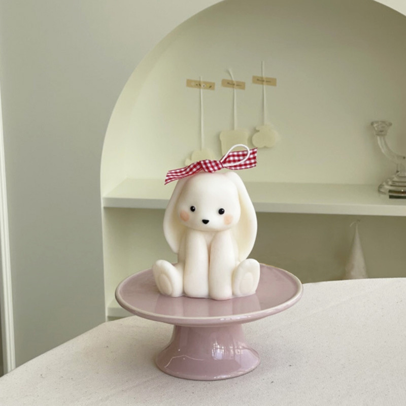 Sitting Rabbit Silicone Candle - đánh giá và giá Candle Supplies Tins