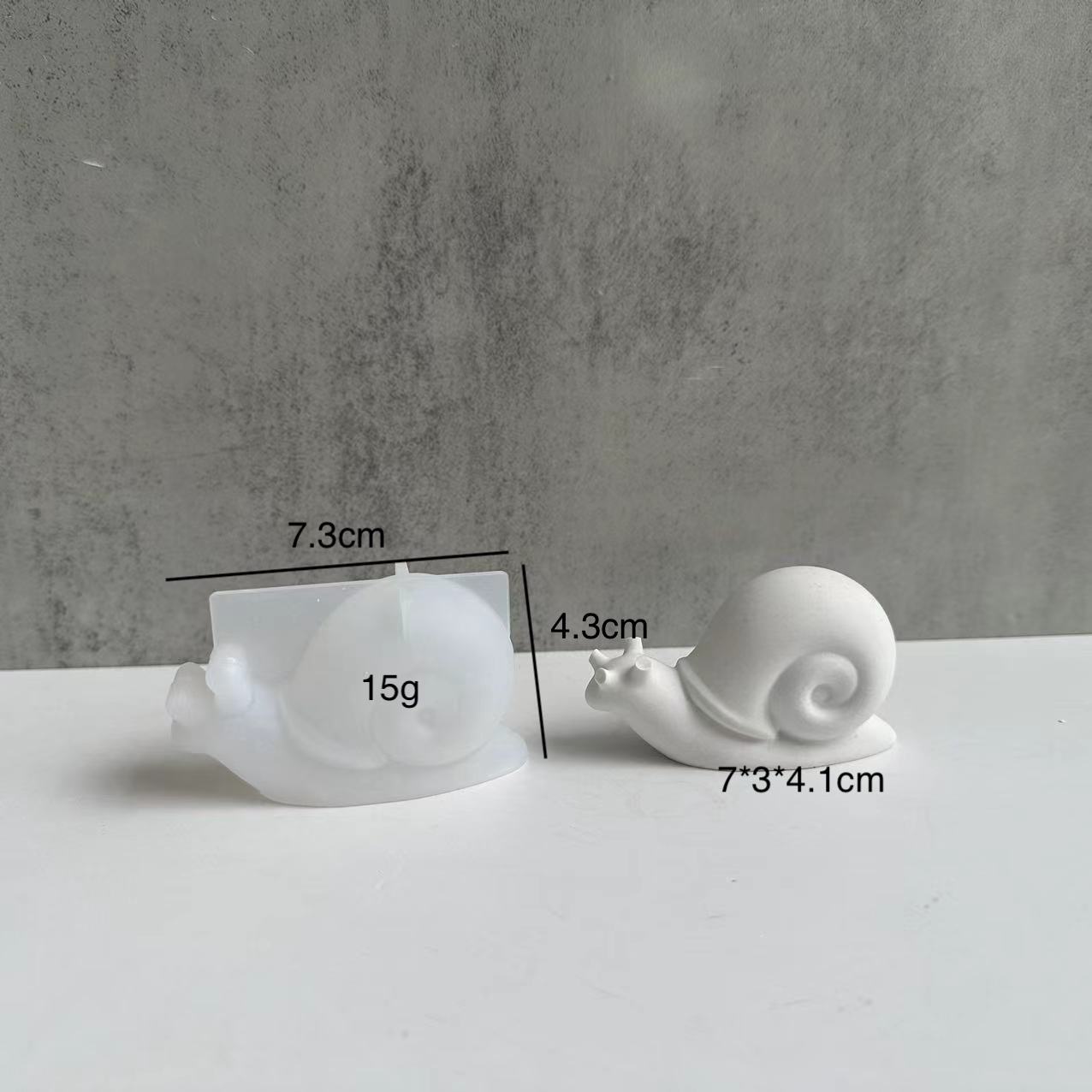 Snail Animal Silicone Mold DIY - đánh giá và giá Candle Supplies Tins