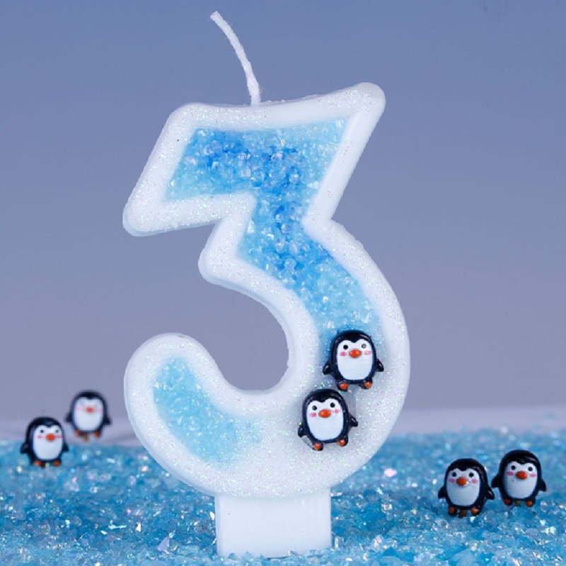 Blue Children's Birthday Candl - đánh giá và giá Candle Supplies Luxury
