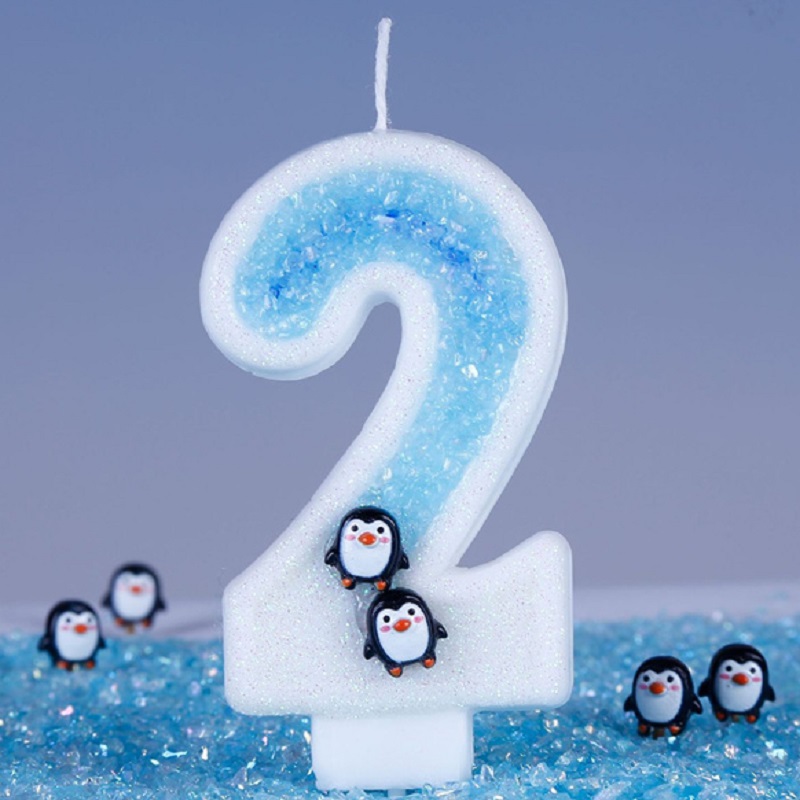 Blue Children's Birthday Candl - đánh giá và giá Candle Supplies Luxury