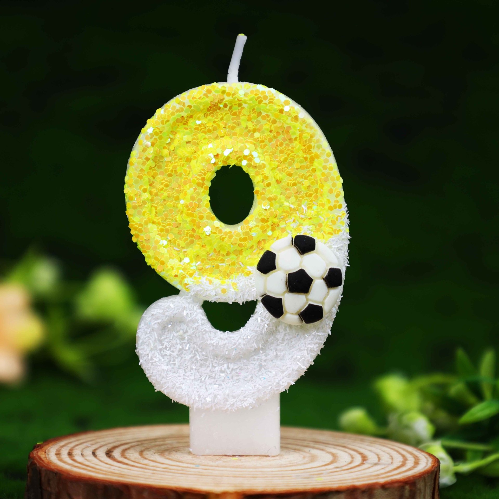 Yellow White Sequins Sports Fo - đánh giá và giá Candle Supply