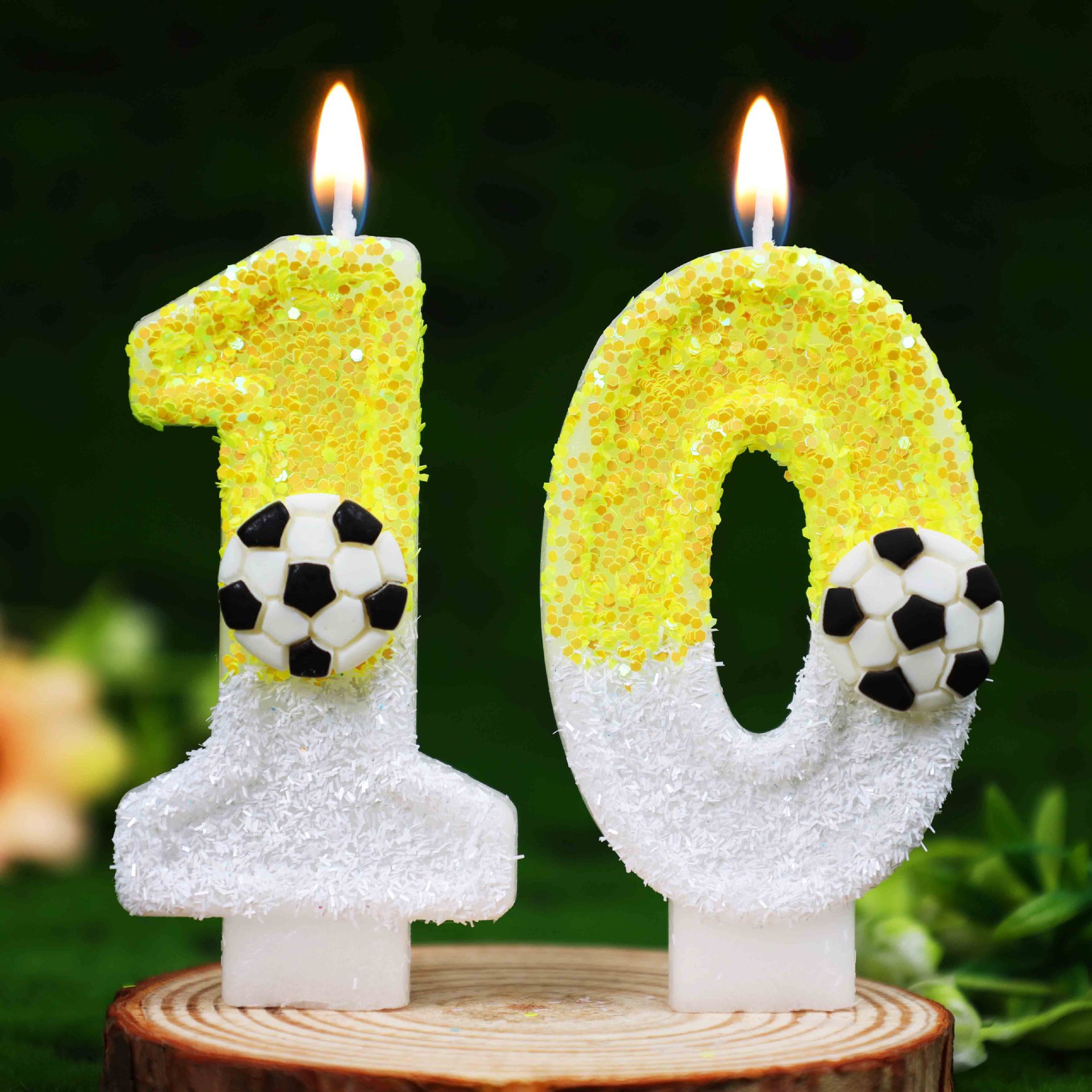 Yellow White Sequins Sports Fo - đánh giá và giá Candle Supply