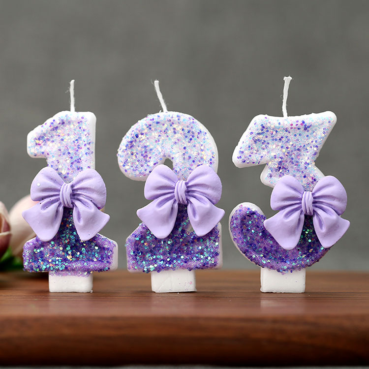 Creative Glitter Gradual Purpl - đánh giá và giá Candle Supply