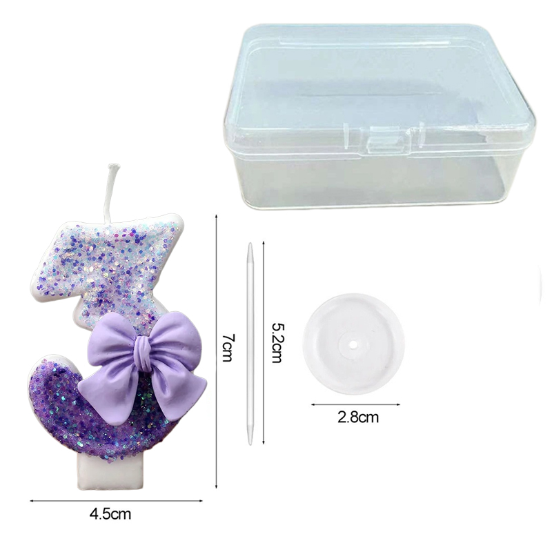 Creative Glitter Gradual Purpl - đánh giá và giá Candle Supply