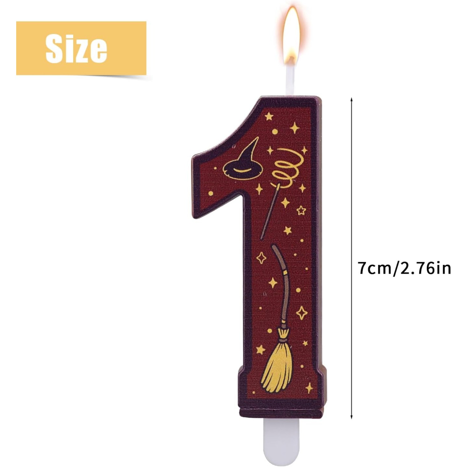 1 Set Number 0-9 Magical Theme - đánh giá và giá Candle Supply