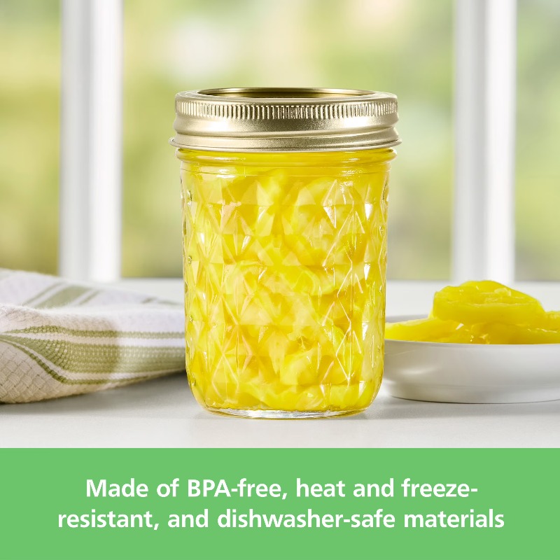8 oz Mason Jars, Regular Mouth - đánh giá và giá Mason Jar 8Oz