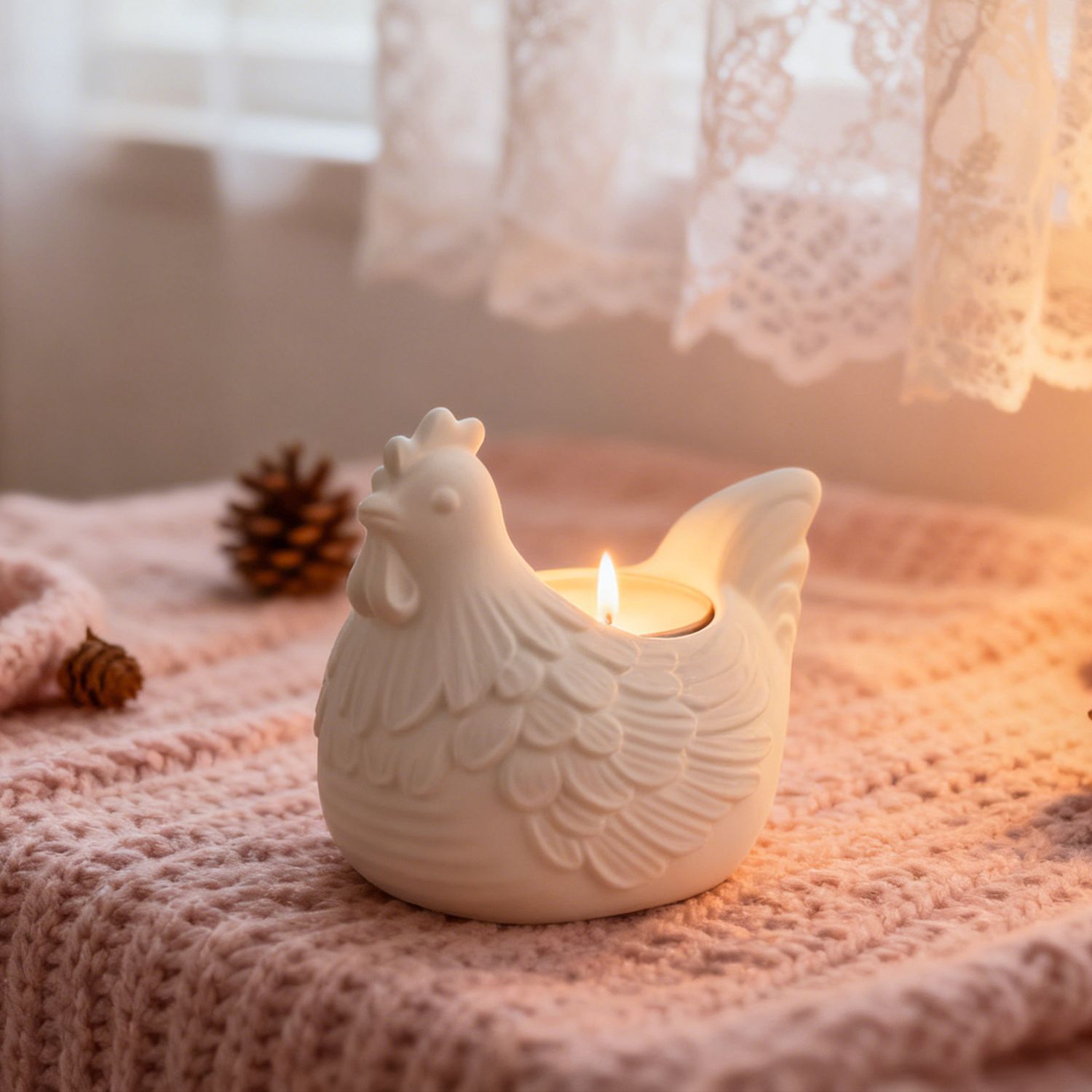 DIY 3D Little Chicken Candle H - đánh giá và giá Candle Holder Supplies