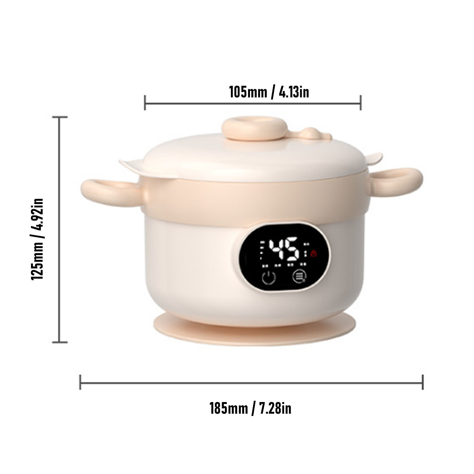 Food Warmer Bowl Electric Lunc - đánh giá và giá Candle Shop