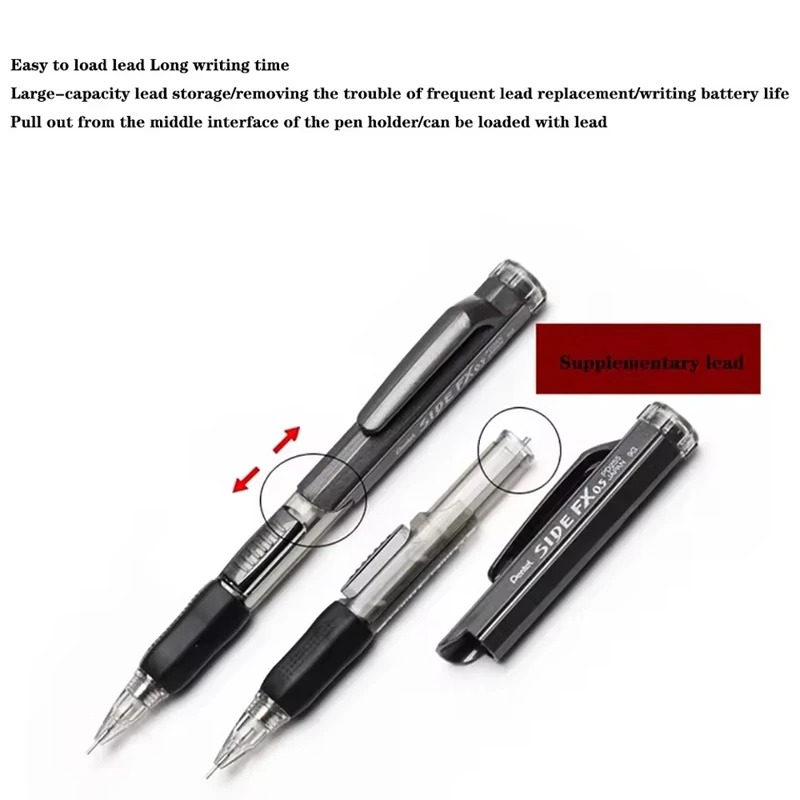 Pentel Side Push Mechanical Pe - đánh giá và giá Pentel Pen Energel