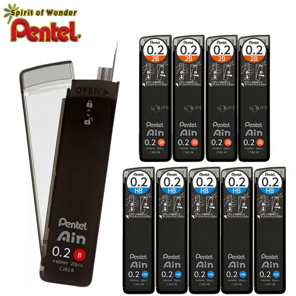 3Boxes Japan Pentel Leads C282 - đánh giá và giá Pentel Pen Energel