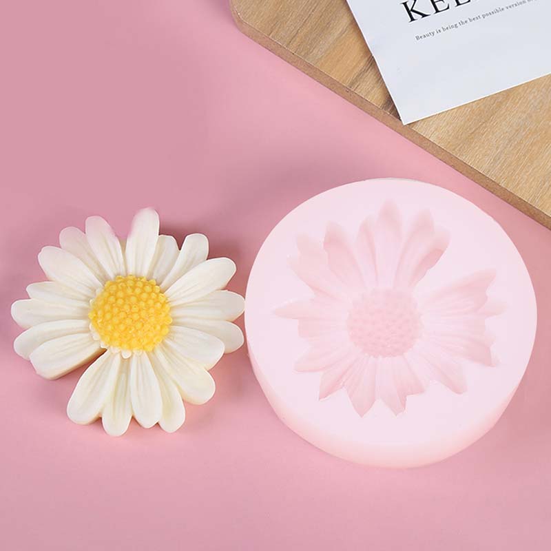 DIY Candle Silicone Mold Daisy - đánh giá và giá Candle Supplies Tins