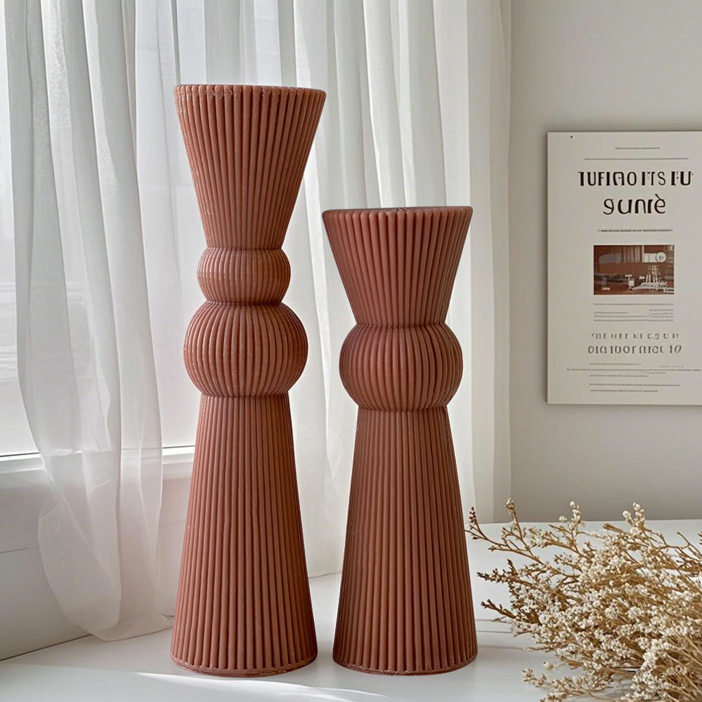 DIY Long Rod Striped Pillar Ca - đánh giá và giá Candle Supplies Tins
