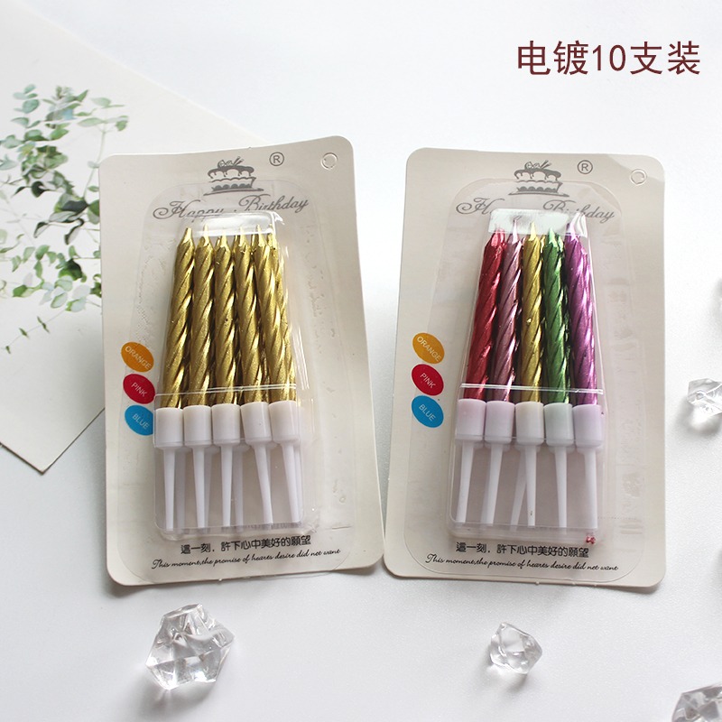 50 Box Birthday Candle Electro - đánh giá và giá Candle Shop