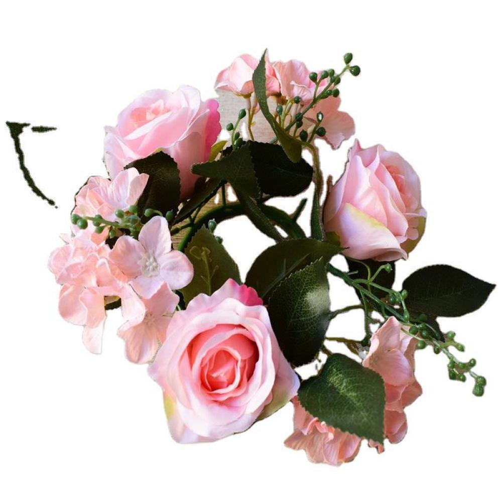 Realistic Rose Garland Floral  - đánh giá và giá Candle Supplies Luxury
